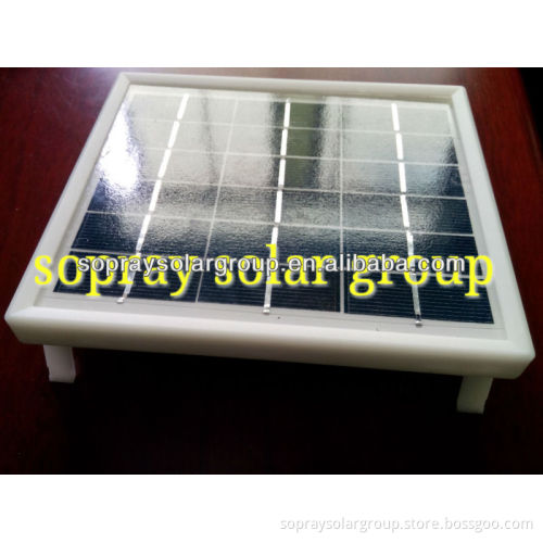 Small solar panels,9v 3w panels with plastic frame,good for charge lantern and mobile